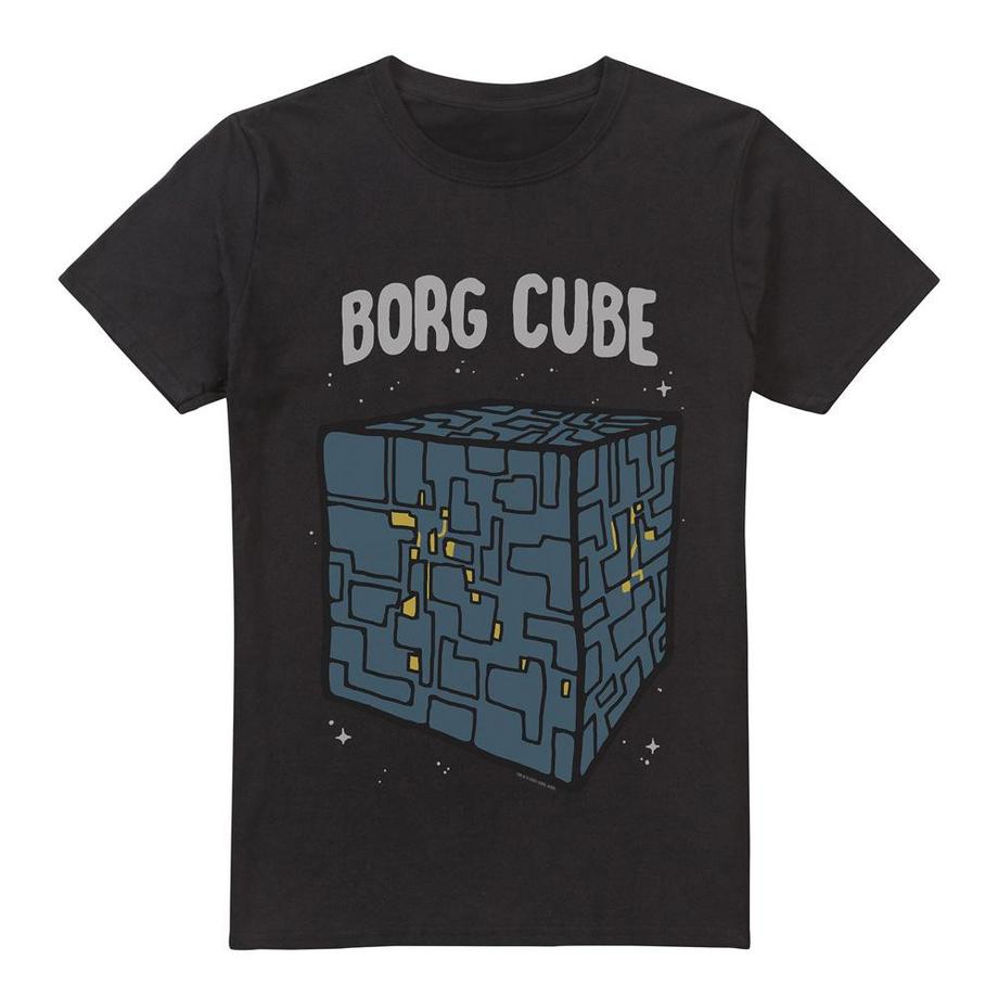 Star Trek Tritanium Borg Cube T-Shirt  