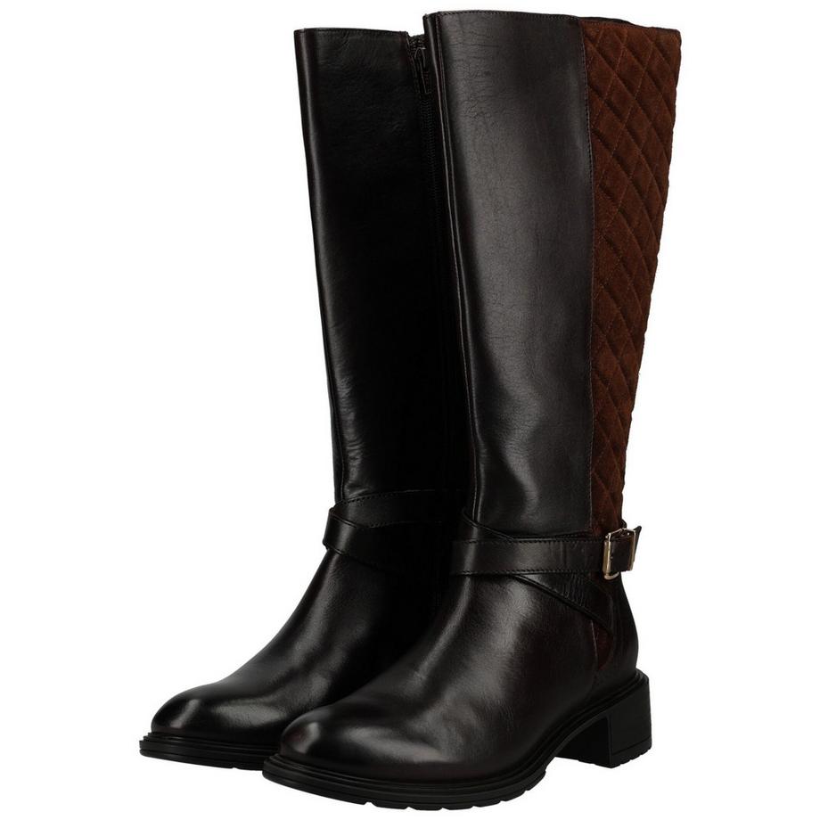 ara Bottes mi-mollet avec panneau matelassé  