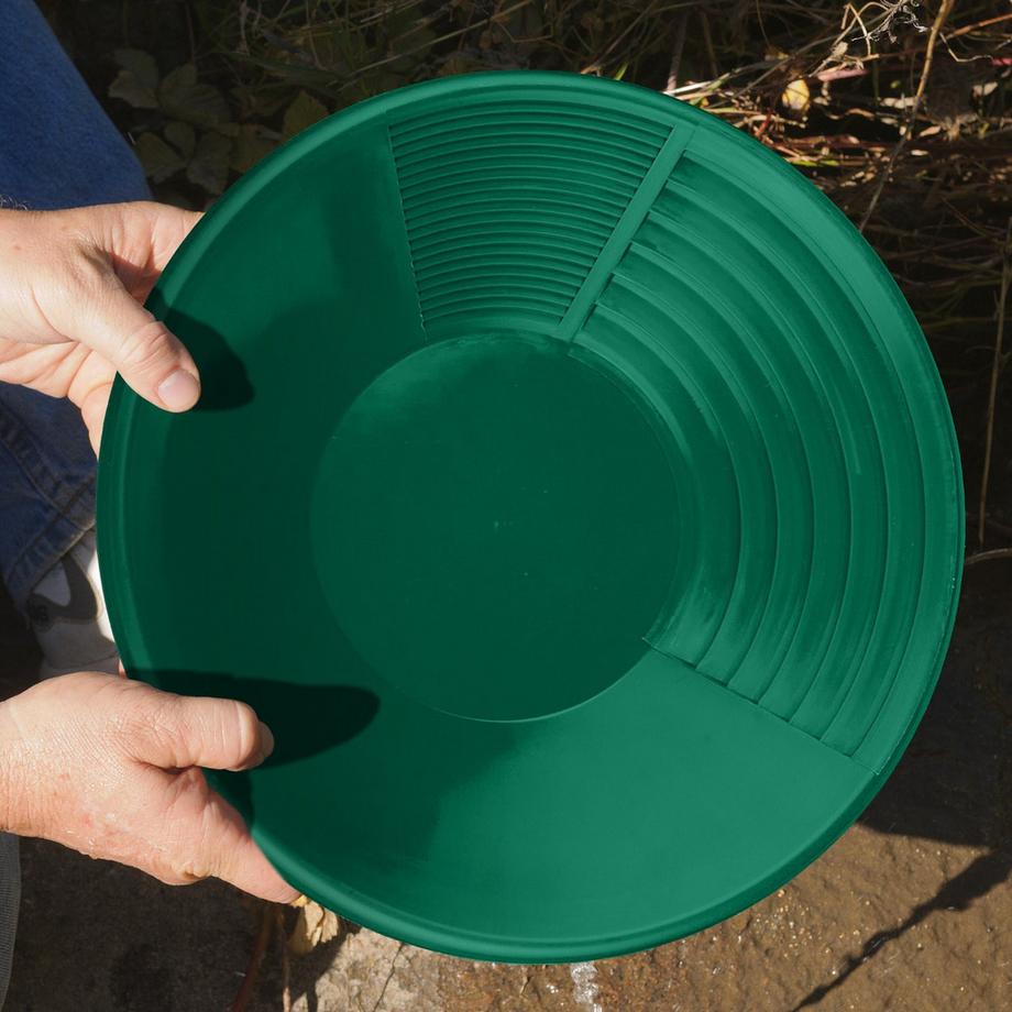 B2X Lot de 2 vasques vertes et dorées  