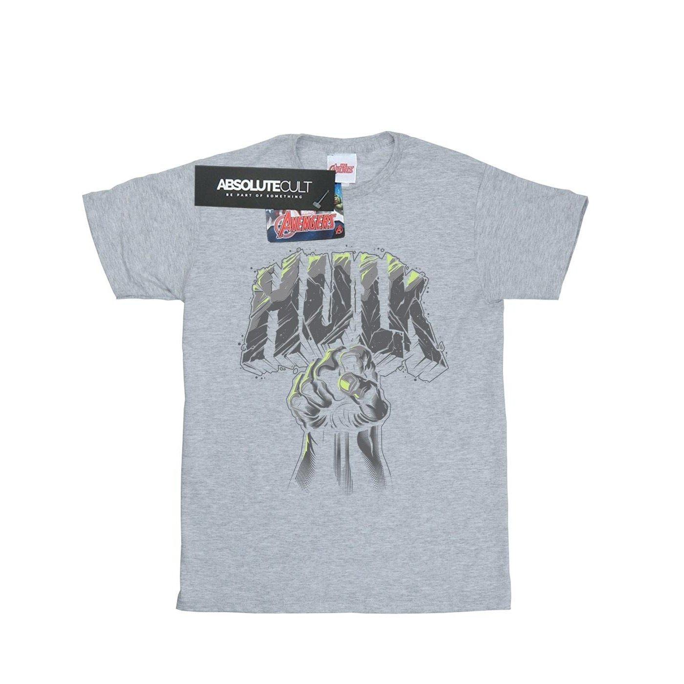 MARVEL  Tshirt HULK PUNCH LOGO 