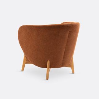 La Redoute Intérieurs Sessel Lancy mit runder Lehne  