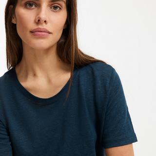 La Redoute Collections T-shirt Col Rond Manches Courtes  