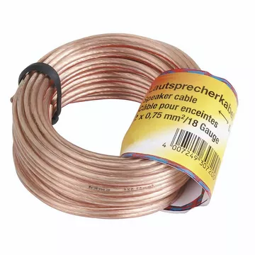 Hama 00205266 câble audio 20 m Cuivre, Transparent