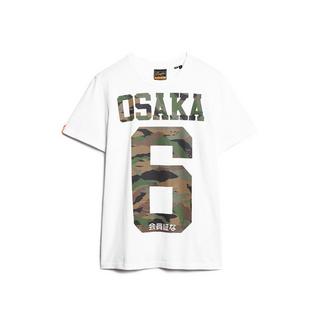 Superdry  t-shirt osaka 6 camo standard 