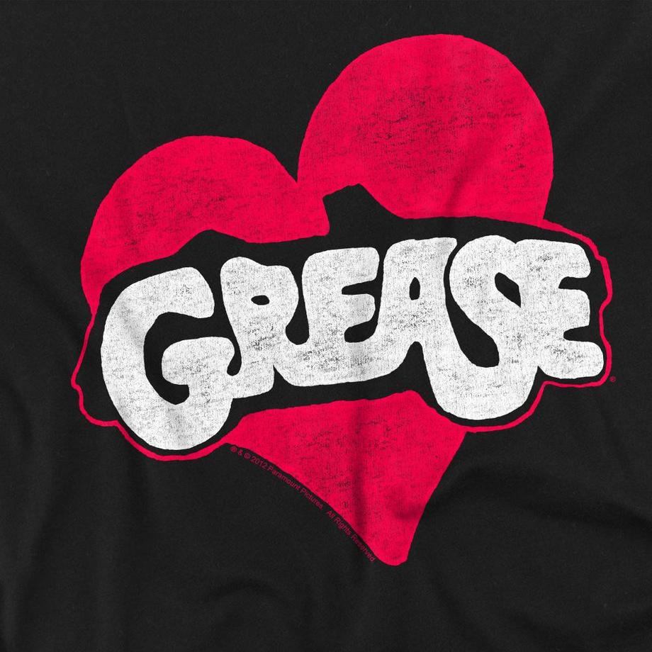 Grease  Maglietta Cuore 