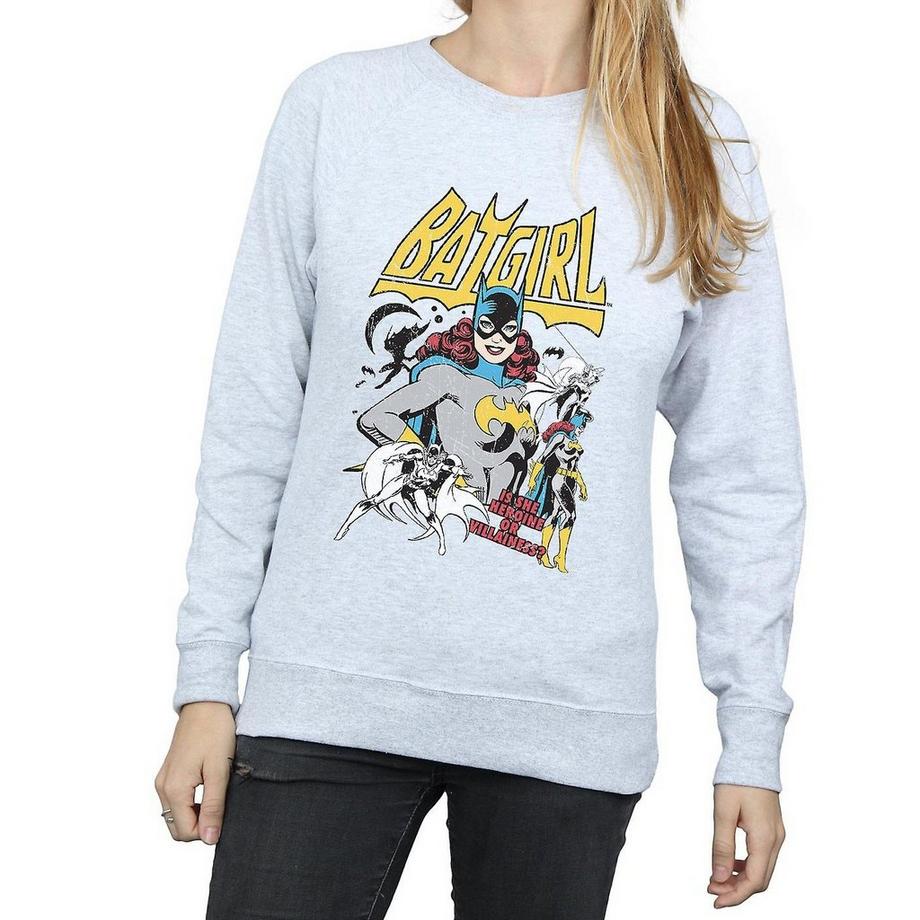 DC COMICS Batgirl Heroine Or Villainess Sweatshirt  