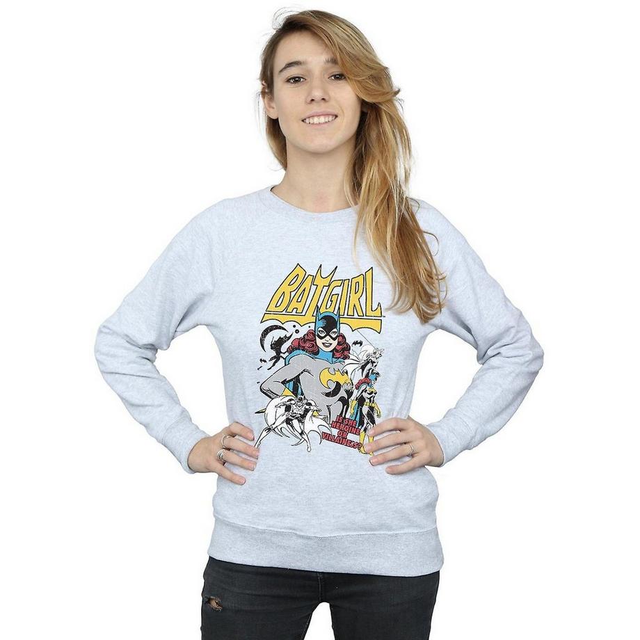 DC COMICS Batgirl Heroine Or Villainess Sweatshirt  