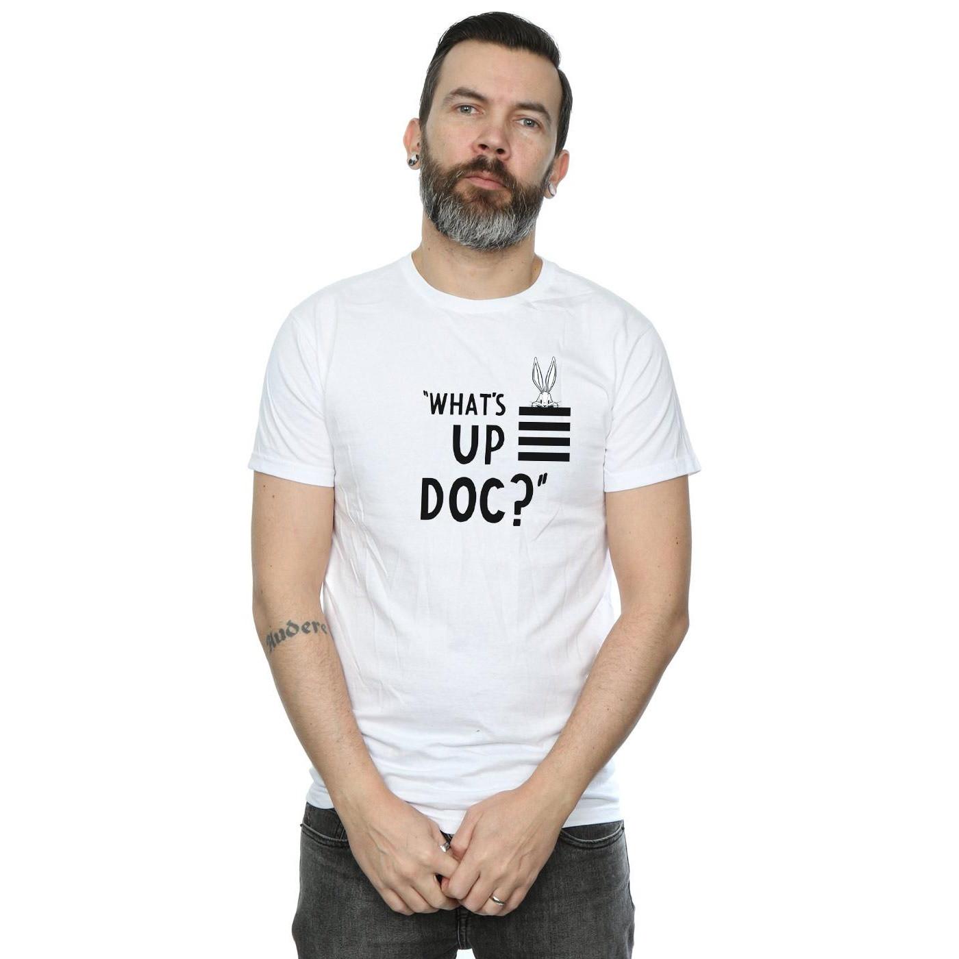 LOONEY TUNES What's Up Doc T-Shirt a Righe  
