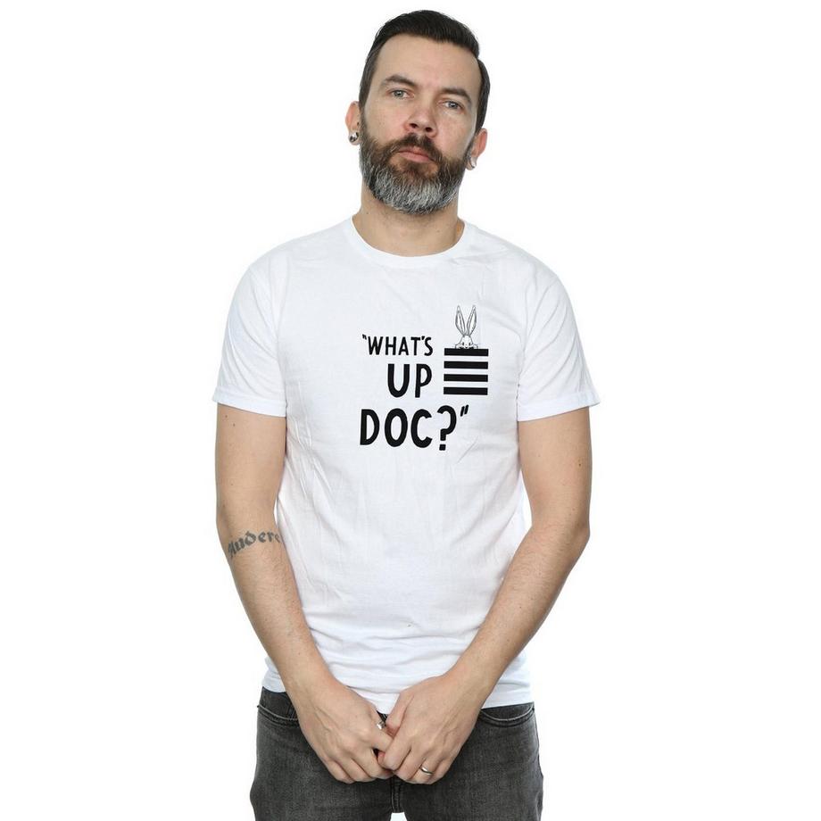 LOONEY TUNES What's Up Doc T-Shirt Rayé  