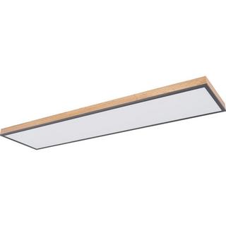 mutoni Plafoniera Doro Alluminio Grafite Opale LED 120x30  