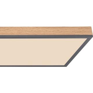 mutoni Plafoniera Doro Alluminio Grafite Opale LED 120x30  