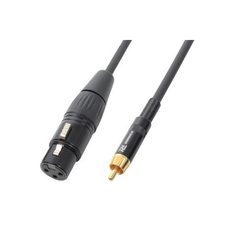 PD-Connex  PD-Connex 177110 câble audio 3 m XLR (3-pin) RCA Noir 