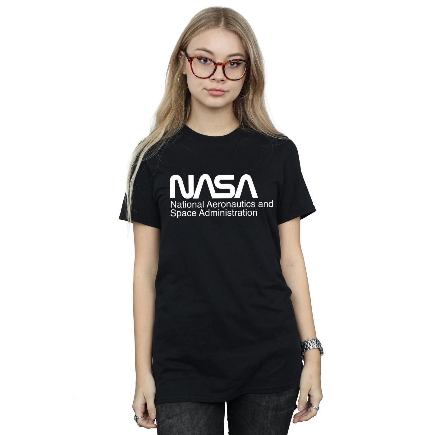 Nasa Logo Bedrucktes T-Shirt  