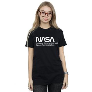 Nasa Logo Bedrucktes T-Shirt  