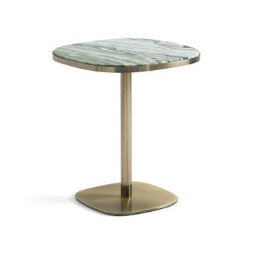 Table bistrot marbre vert