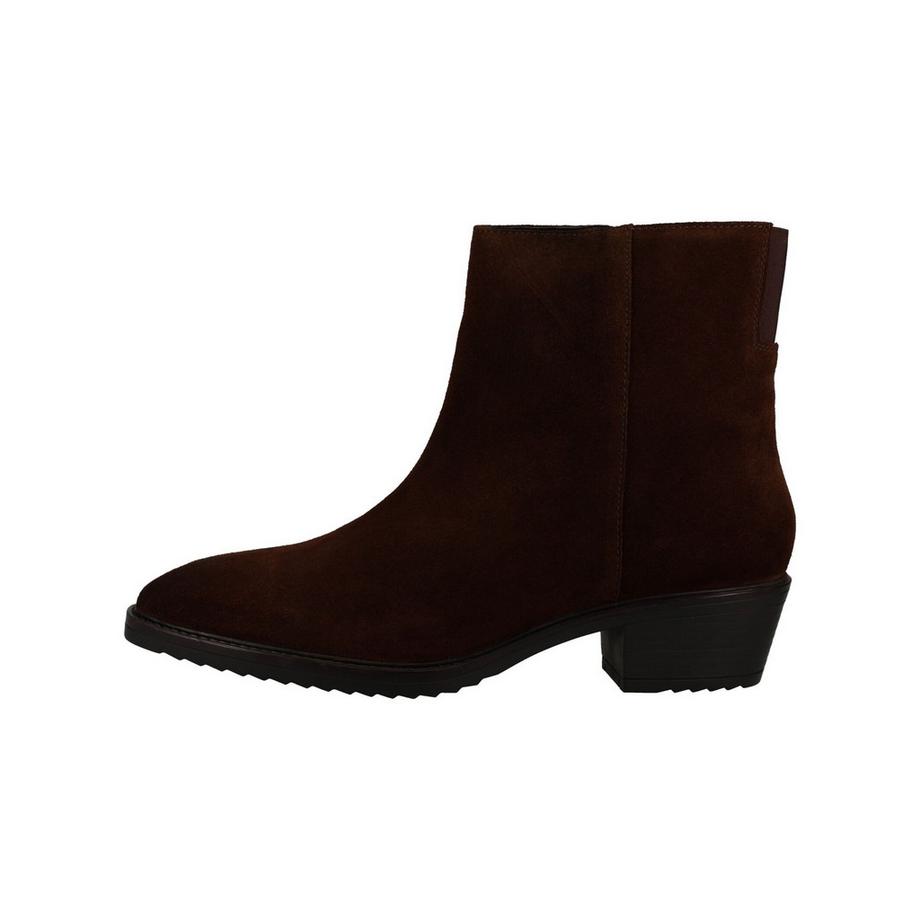ara Bottines en cuir velours avec talon bloc  