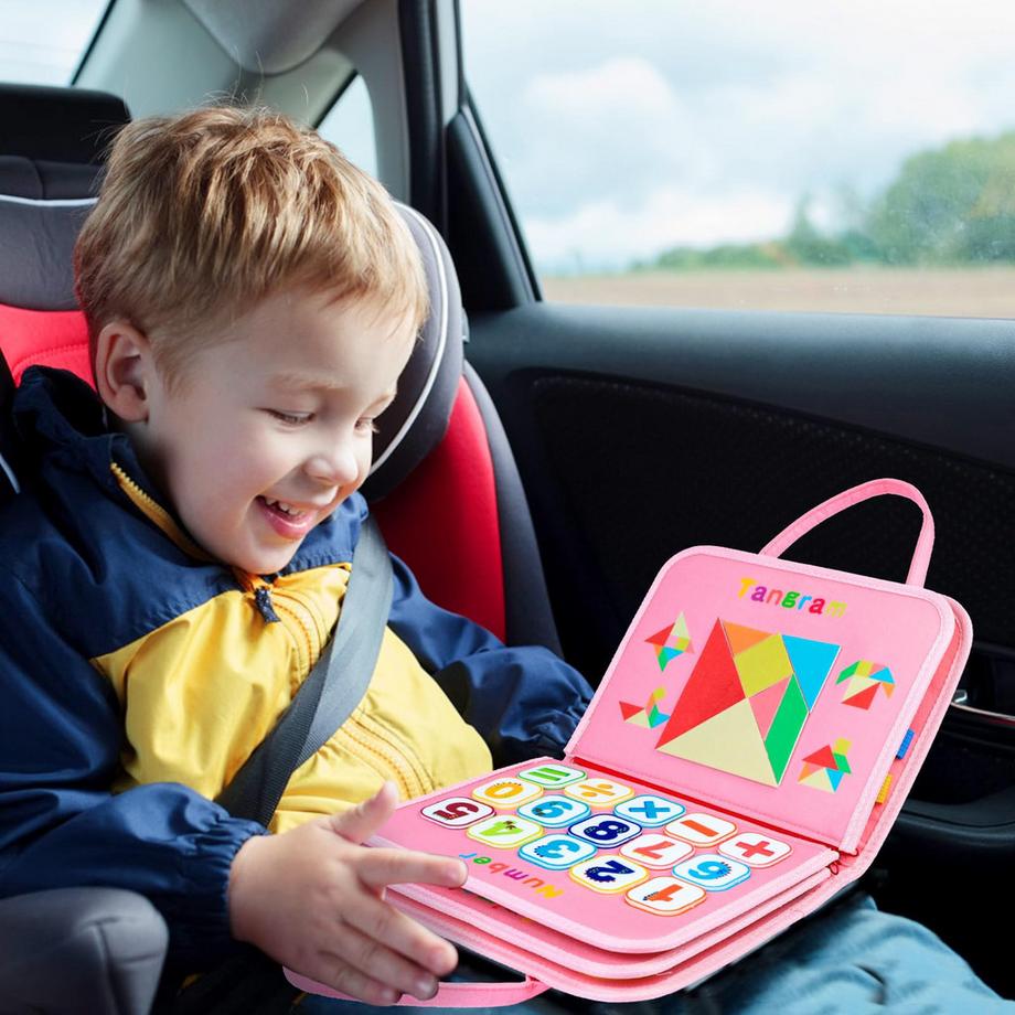 Activity-board  Tableau d'activités, 8 en 1, pour les tout-petits, jouet d'apprentissage de la motricité fine pour les enfants d'âge préscolaire 