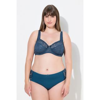 Ulla Popken Reggiseno con ferretto pizzo floreale pizzo intero coppa C-E  