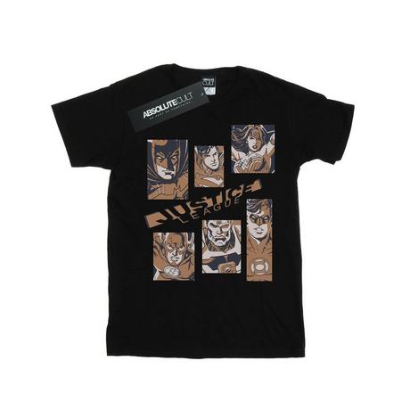 DC COMICS Justice League T-Shirt Stampa Grafica  