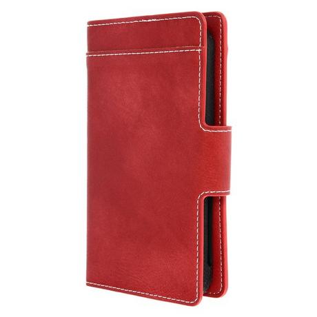 Avizar  Universal Flip Case Wallet Rot 