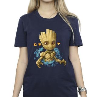 Guardians Of The Galaxy T-shirt Imprimé Graphique Groot  