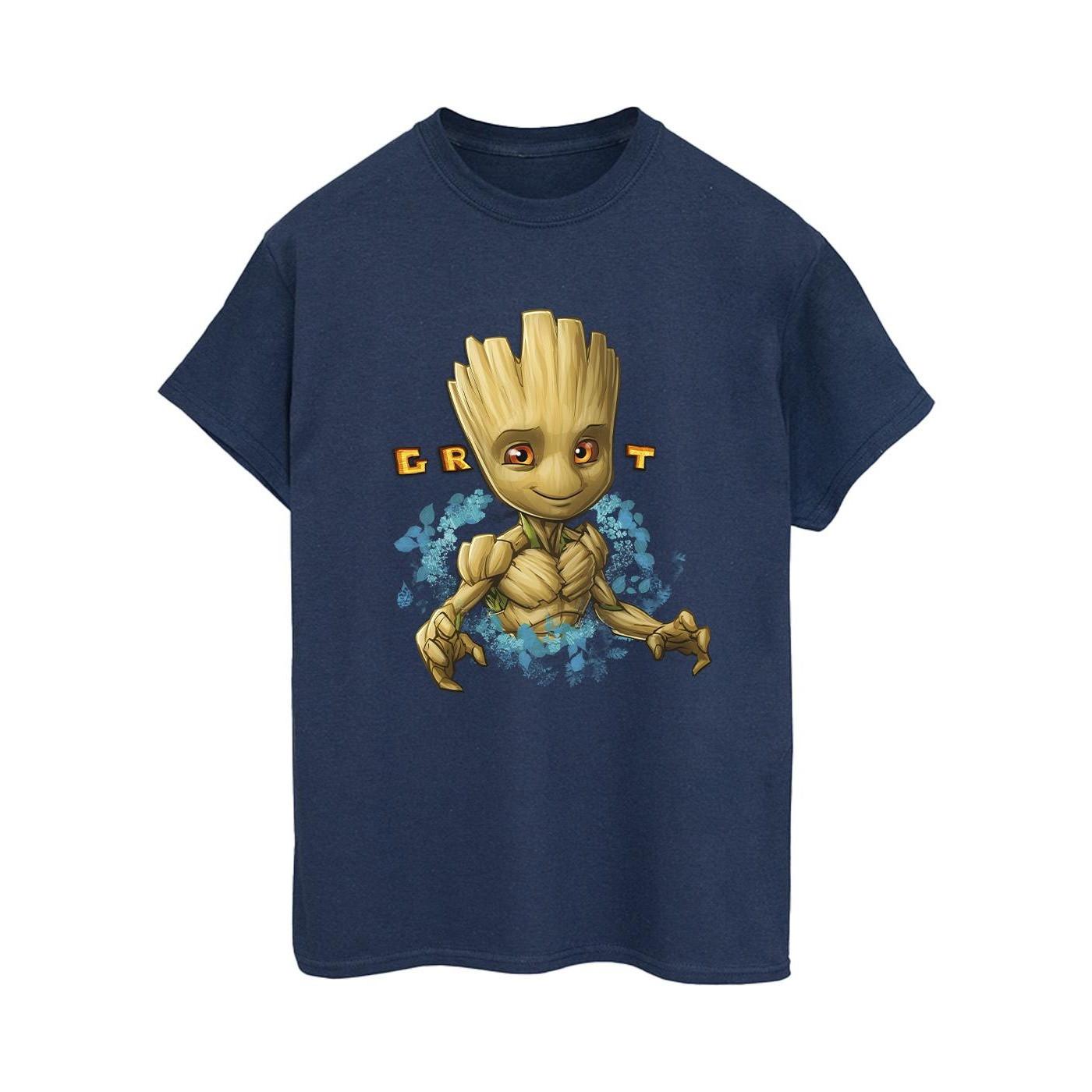 Guardians Of The Galaxy T-shirt Imprimé Graphique Groot  