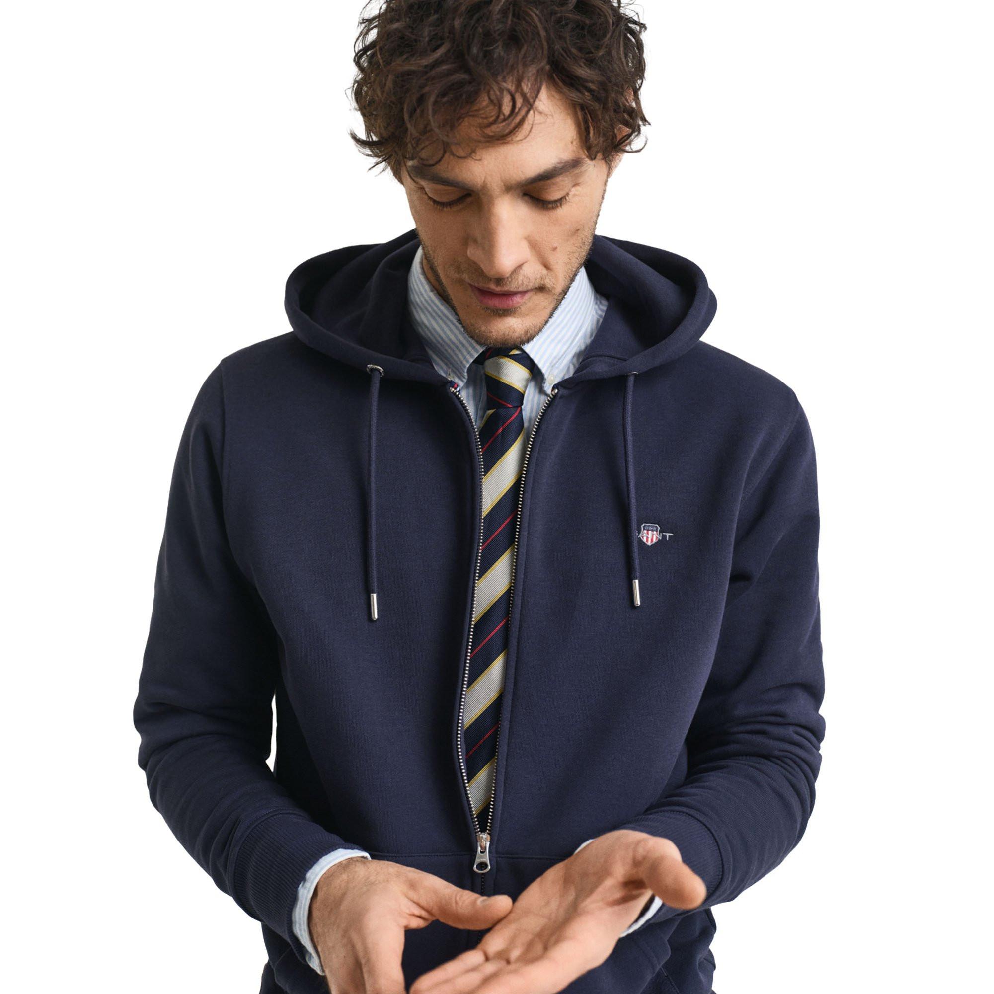GANT Regular Shield Full Zip Hoodie  