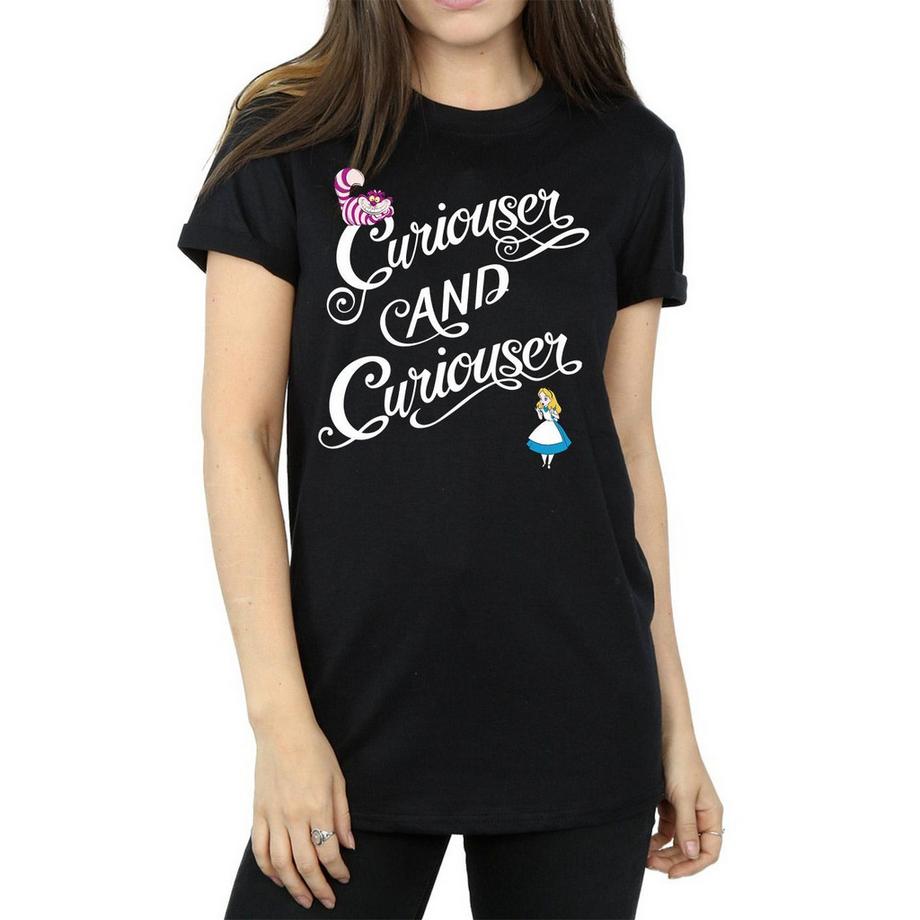 Disney Alice Nel Paese Delle Meraviglie Curiouser T-Shirt  