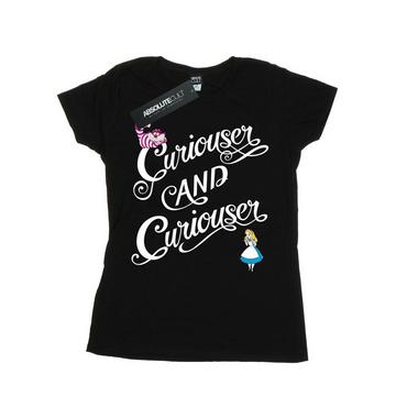 Tshirt ALICE IN WONDERLAND CURIOUSER