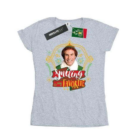 Elf Smiling Is My Favorite T-Shirt  