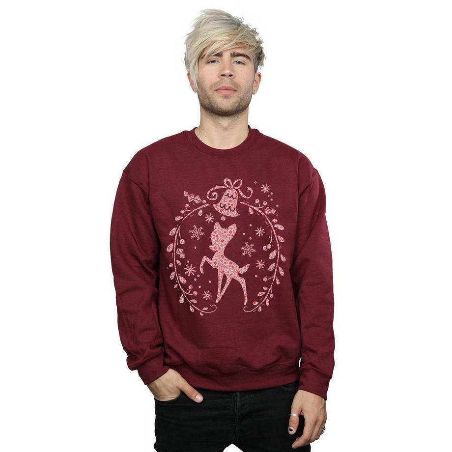 Disney Bambi Weihnachtskranz Sweatshirt  