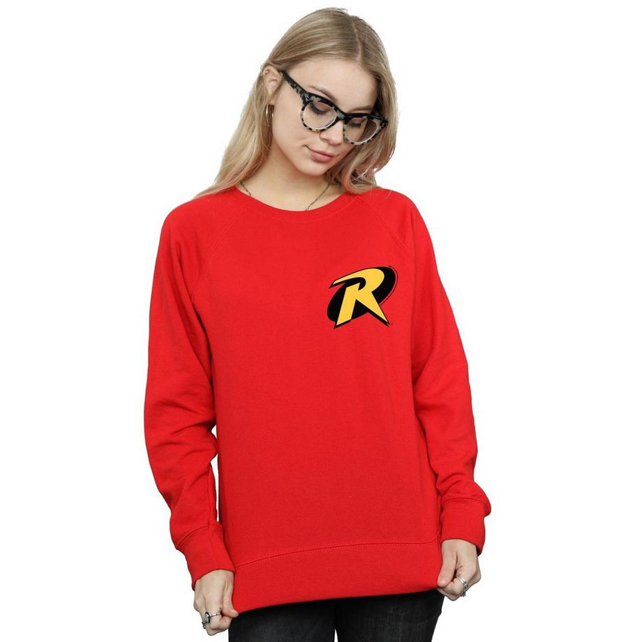 DC COMICS Robin Logo Sweatshirt  