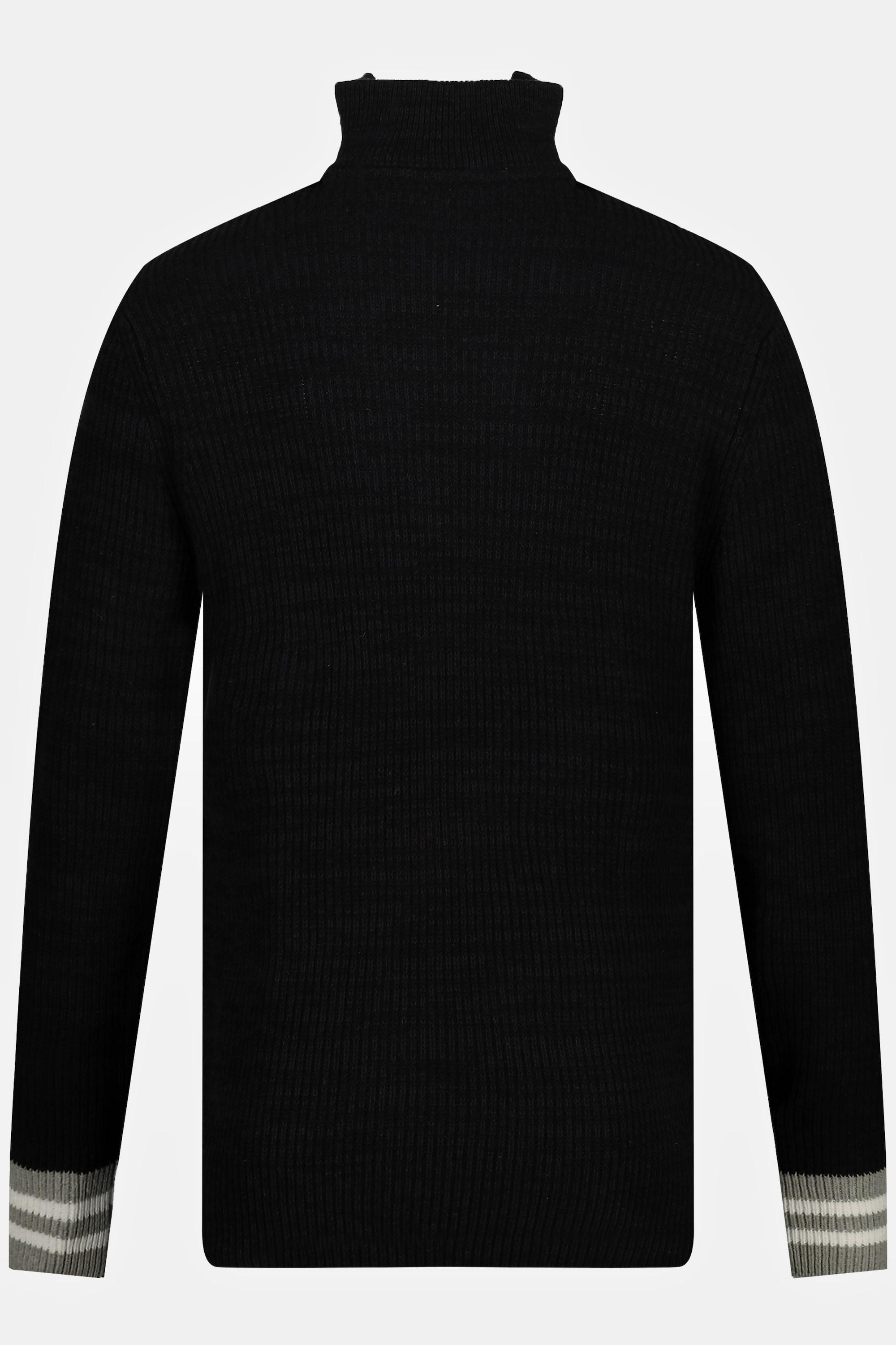 JP1880 Skiwear Rippstrick Troyer Zippkragen  