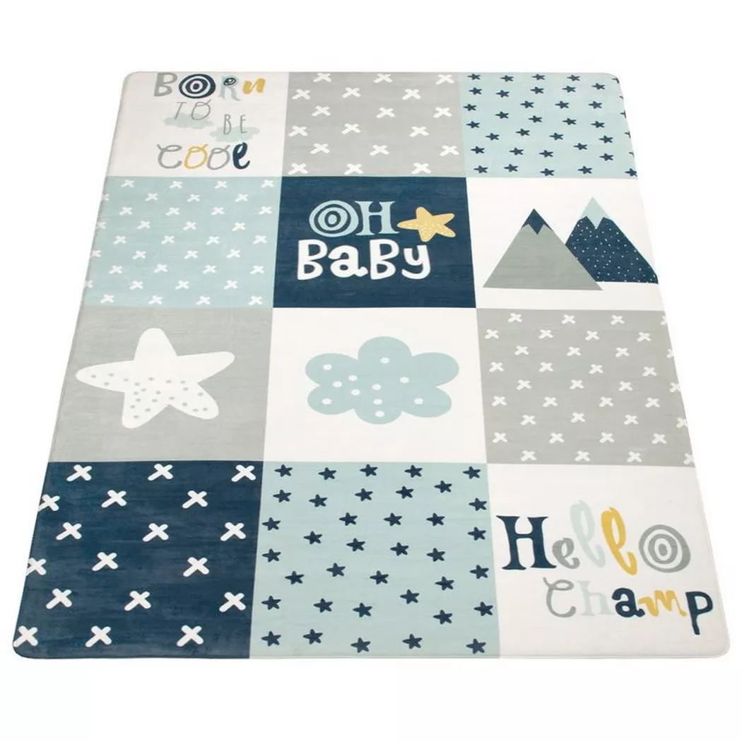Paco Home - Tappeto per bambini tappeti per bambini diamanti, 80X150CM