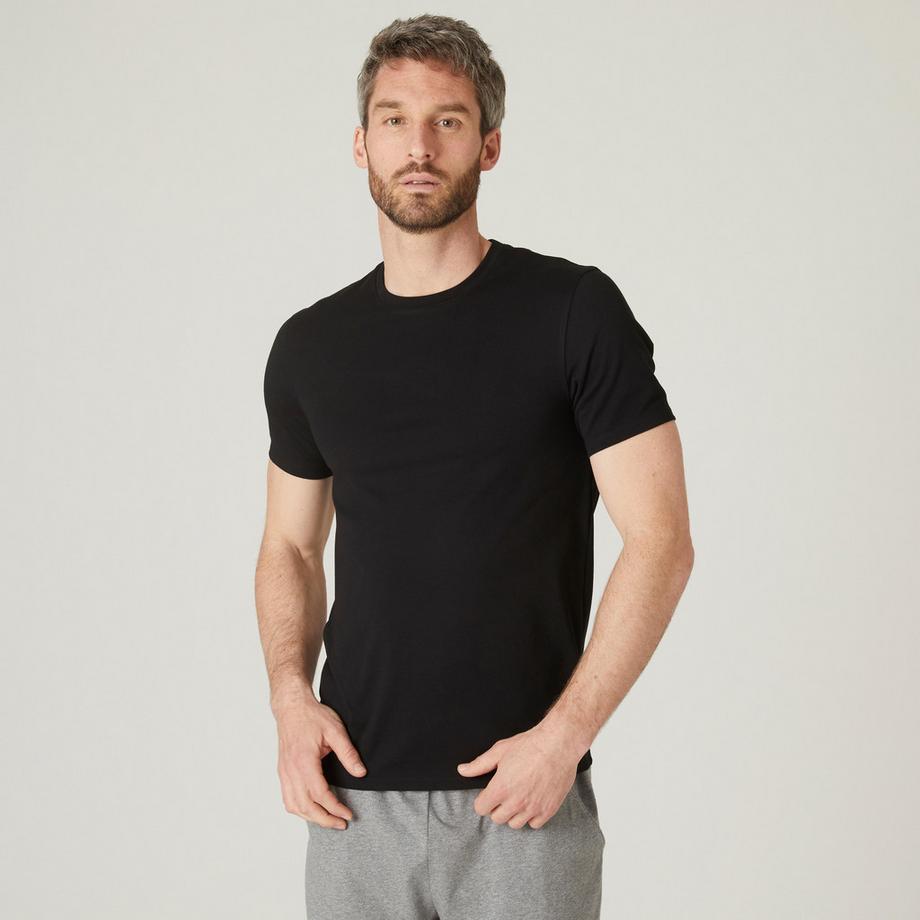 T-shirt uomo slim fit cotone