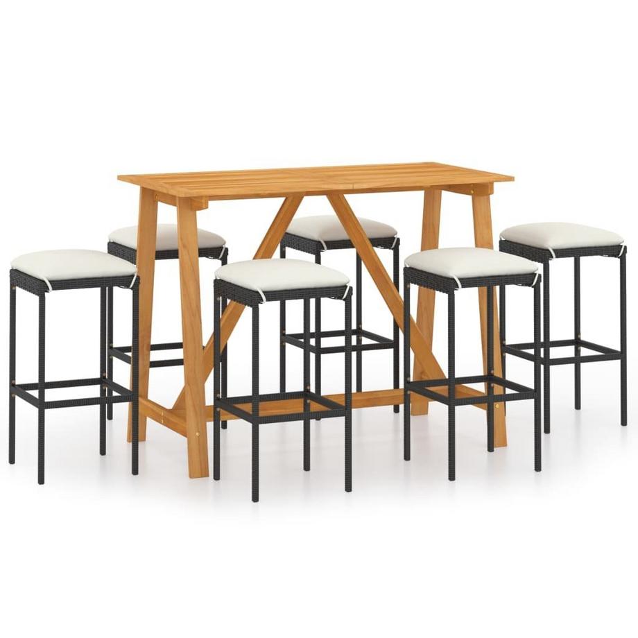 Garten-bar set akazienholz