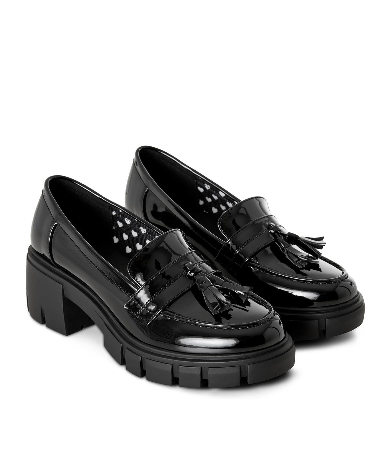 Joe Browns  Klotzige Lack-Loafer 