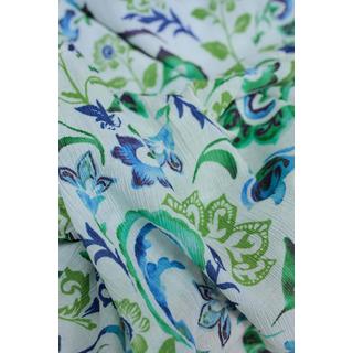 Salsa Ruffled Detail Print Blouse Manches Courtes  