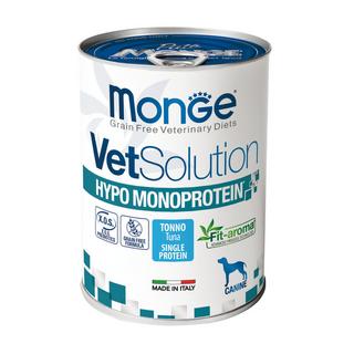Monge  VetSolution hypo monoprotéine pour chien au thon 