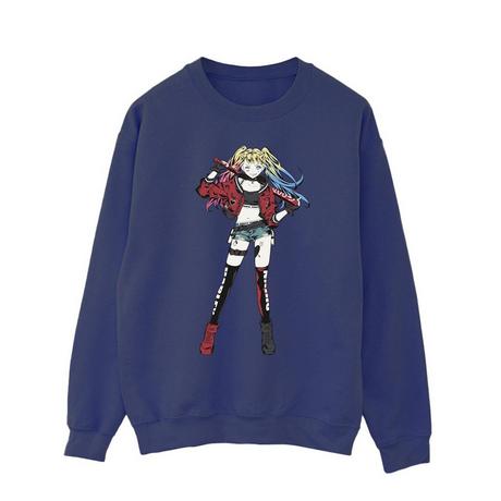 DC COMICS Harley Quinn Felpa Stampata  
