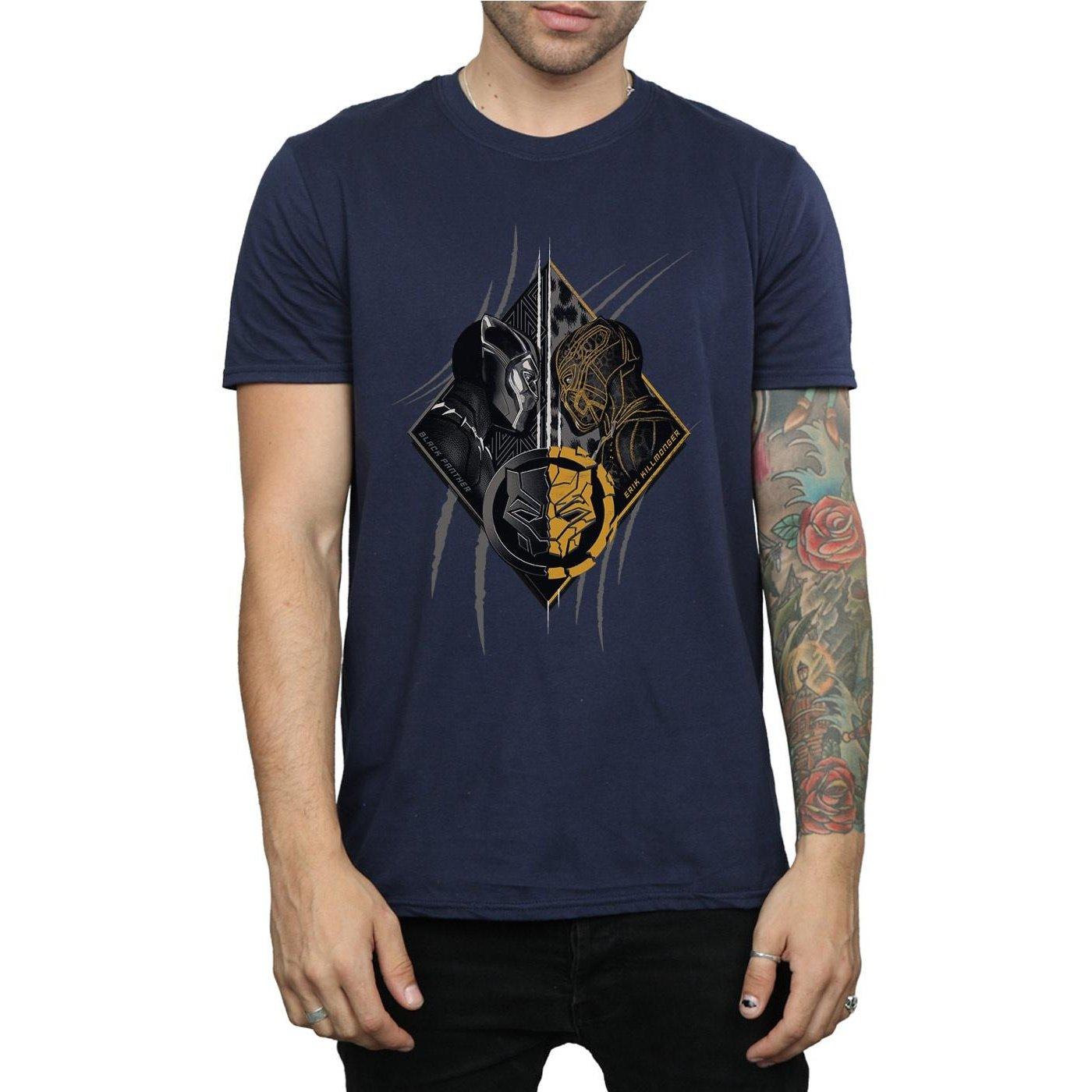 MARVEL  Black Panther Vs Killmonger TShirt 