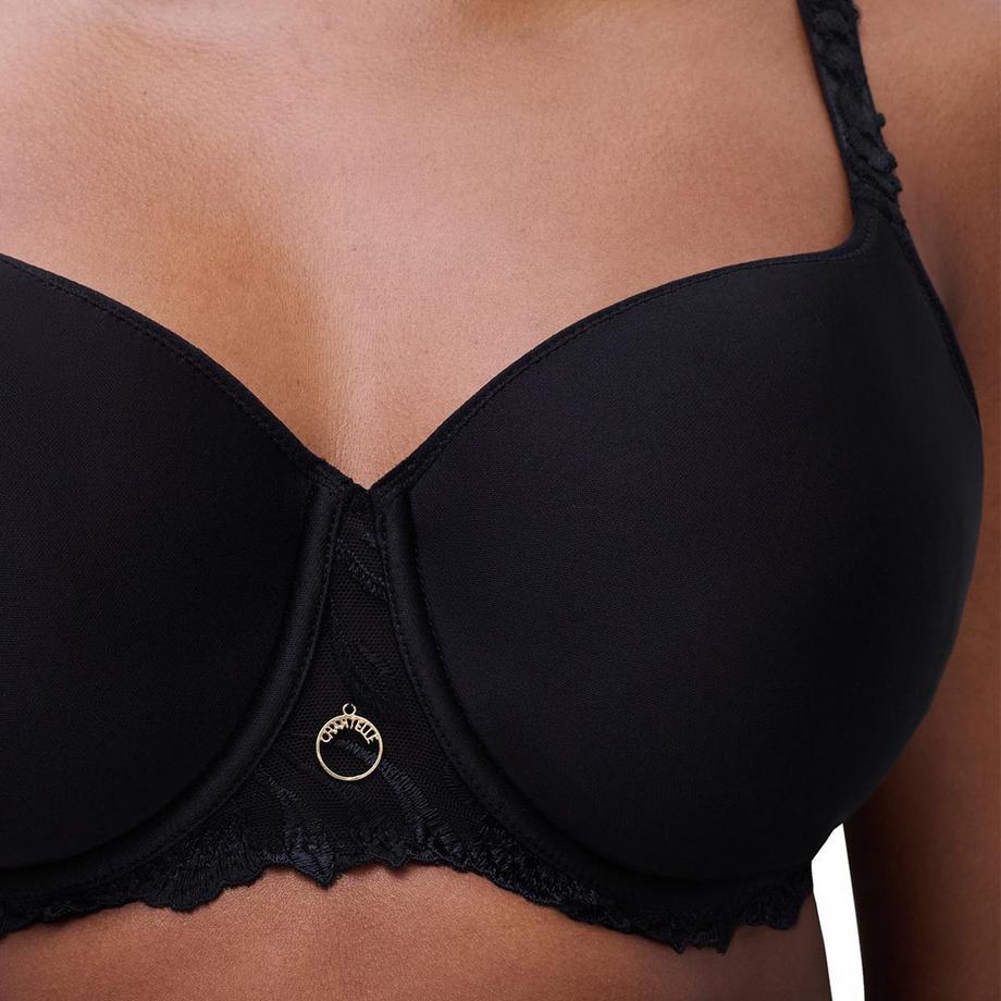 Chantelle Soutien-gorge à coques en spacer avec broderie florale  