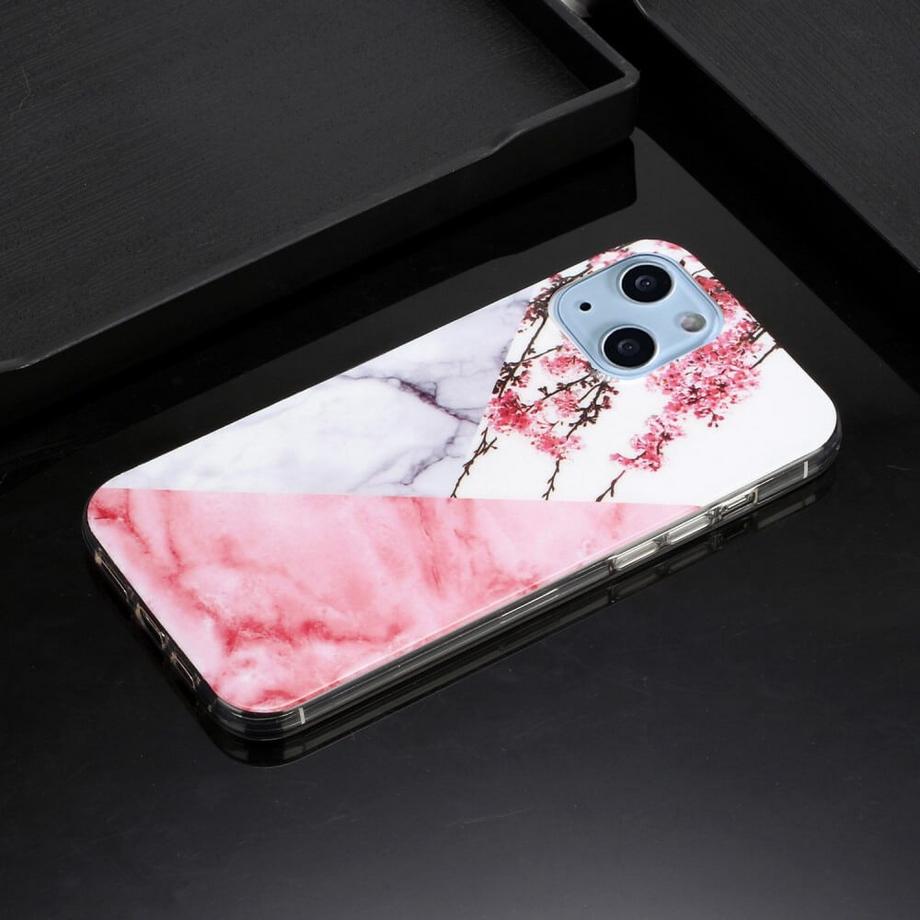 Cover-Discount  iPhone 14 - Custodia in gomma Marble 