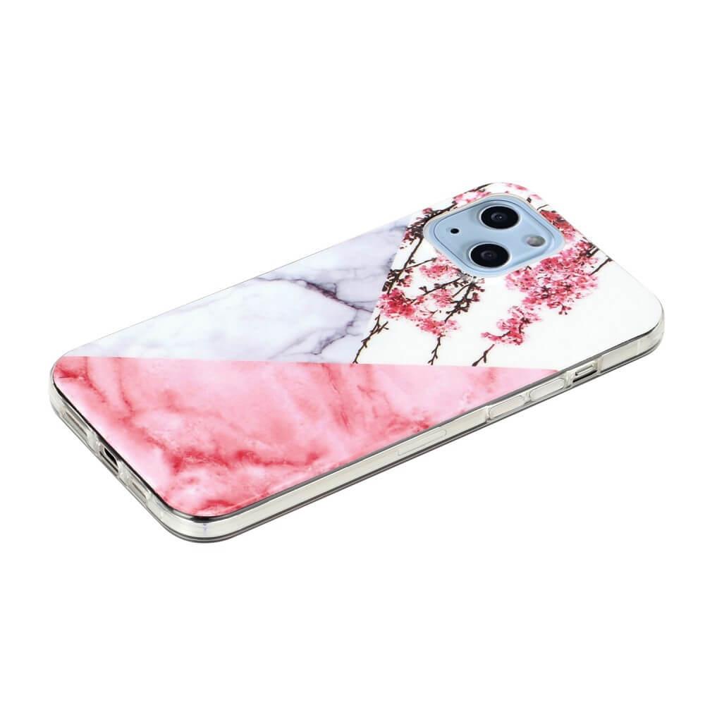 Cover-Discount  iPhone 14 - Coque en silicone Marble 