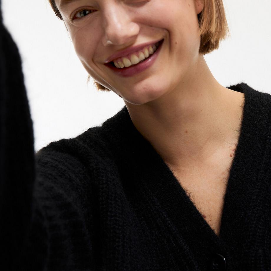 La Redoute Collections Cardigan Abbottonato Scollo a V  