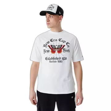 Oversize-T-Shirt mit Schmetterlingsgrafik