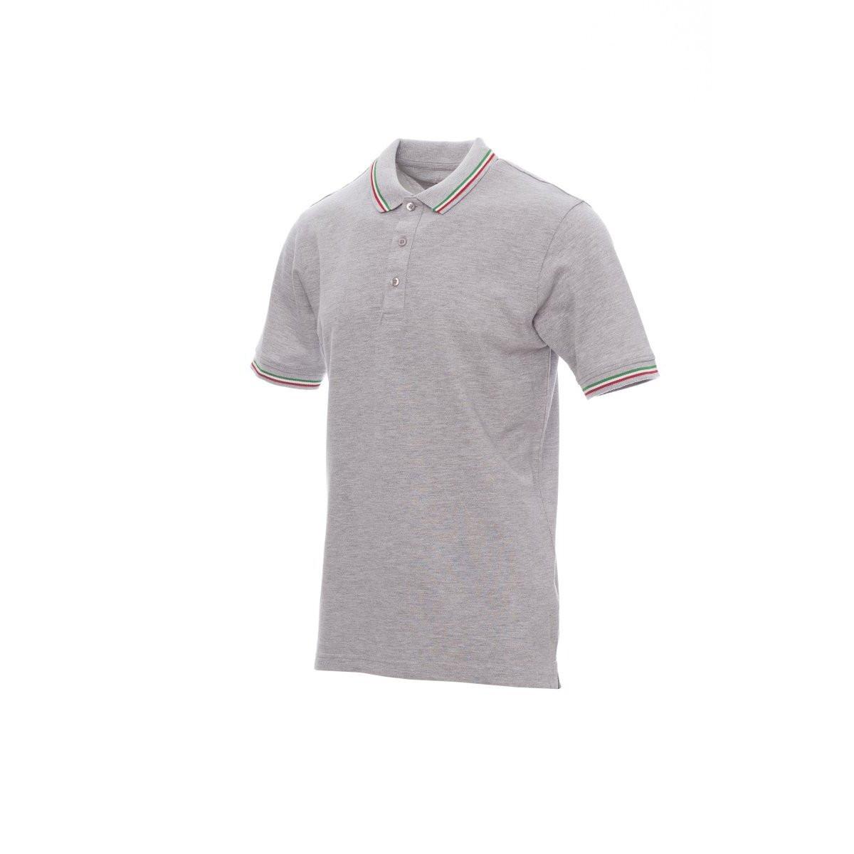Payper Wear Polo Unisex Maniche Corte con Colletto e Polsini a Righe  