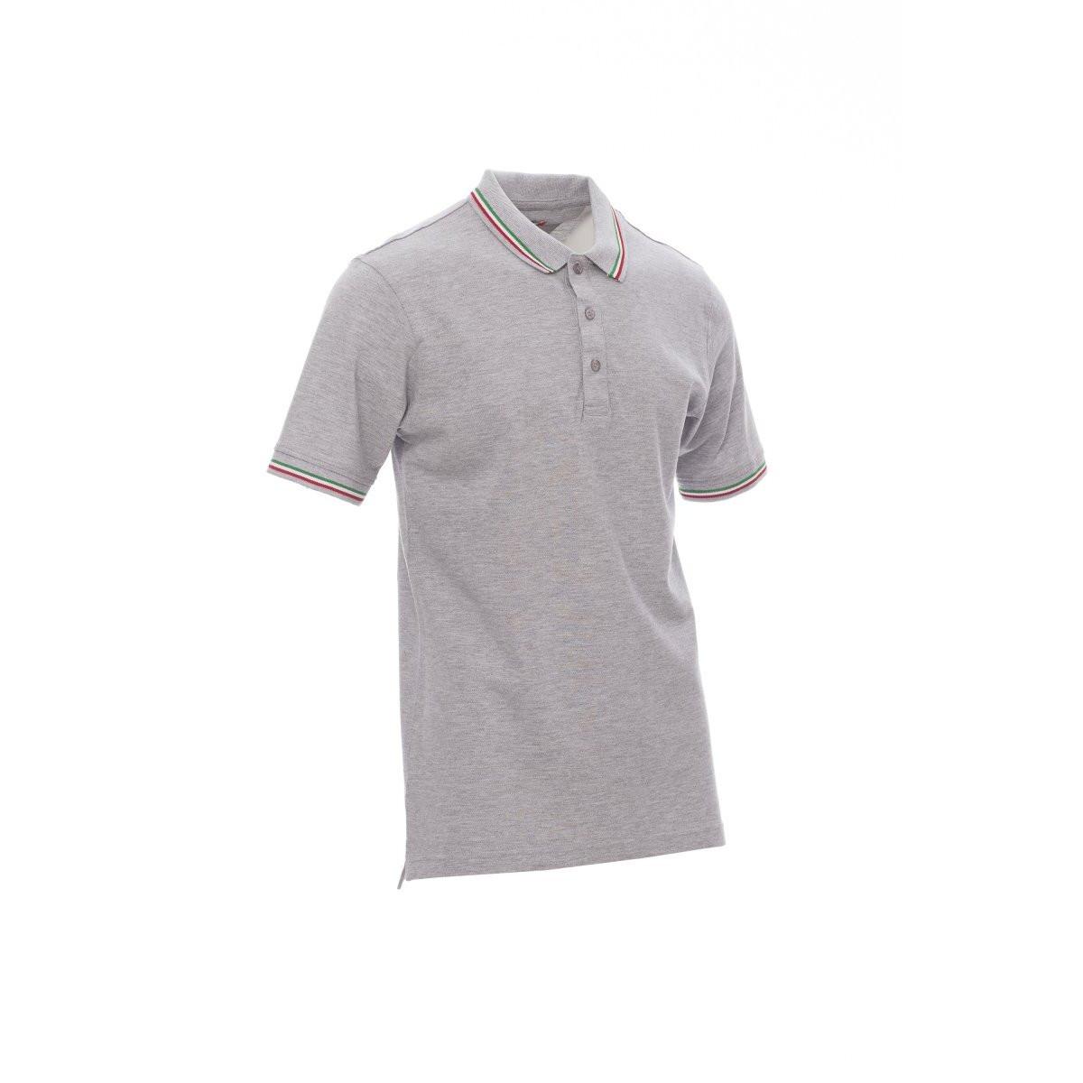 Payper Wear Polo Unisex Maniche Corte con Colletto e Polsini a Righe  