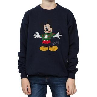 Disney  Mickey Mouse Christmas Jumper Sweatshirt 