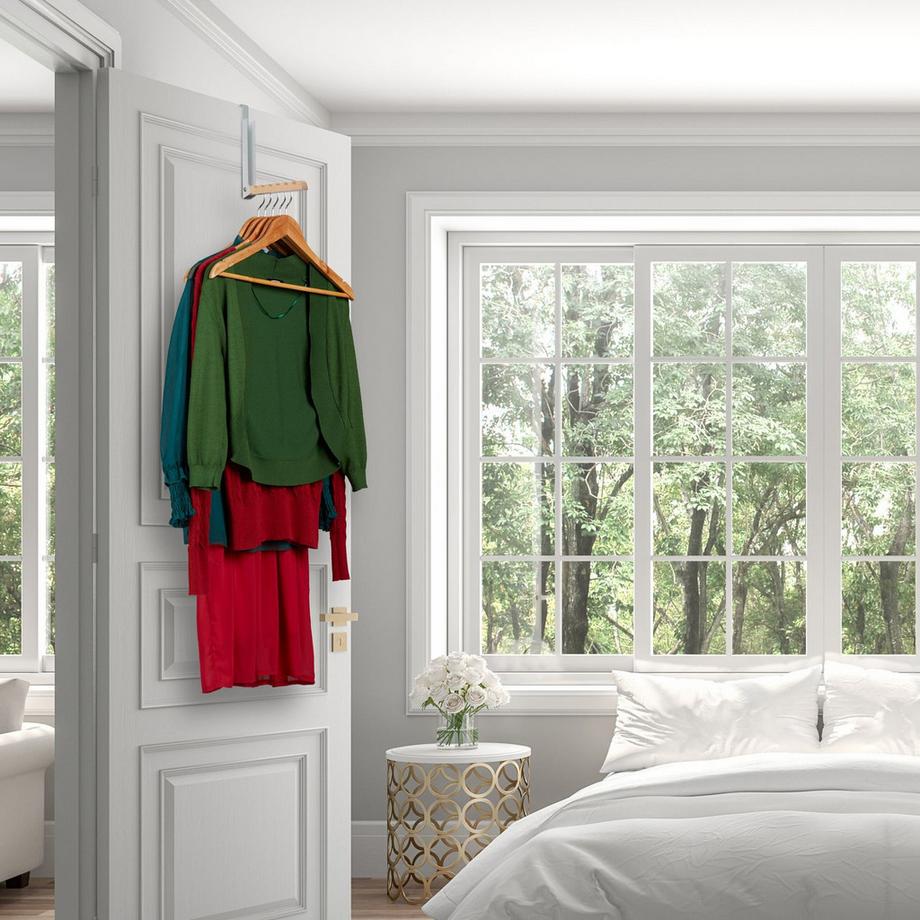 Northix Set di ganci pieghevoli per porte, confezione da 2  